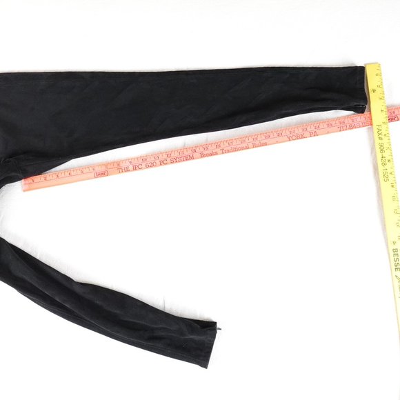 Velvet Graham & Spencer Leggings Pants Women's XS Faux Suede Ankle Zip Tights - Picture 8 of 9